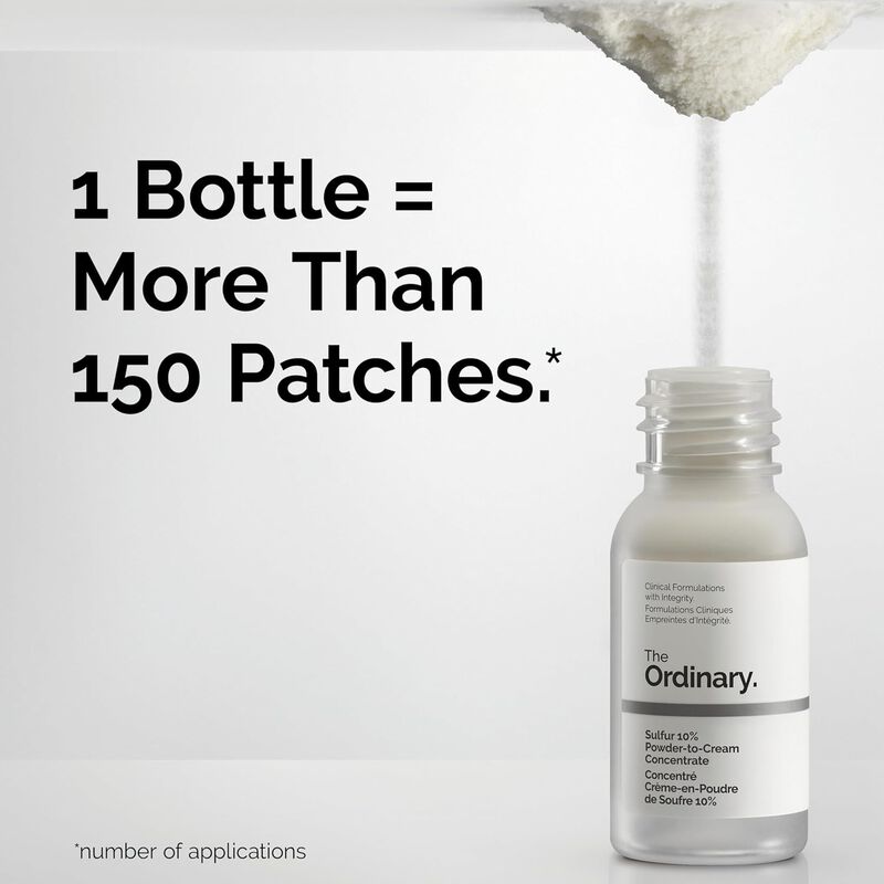 Sulfur 10% Powder to Cream Concentrate