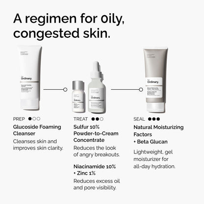 Sulfur 10% Powder to Cream Concentrate